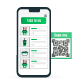 الطلب باستخدام ماسح الرموز QR
